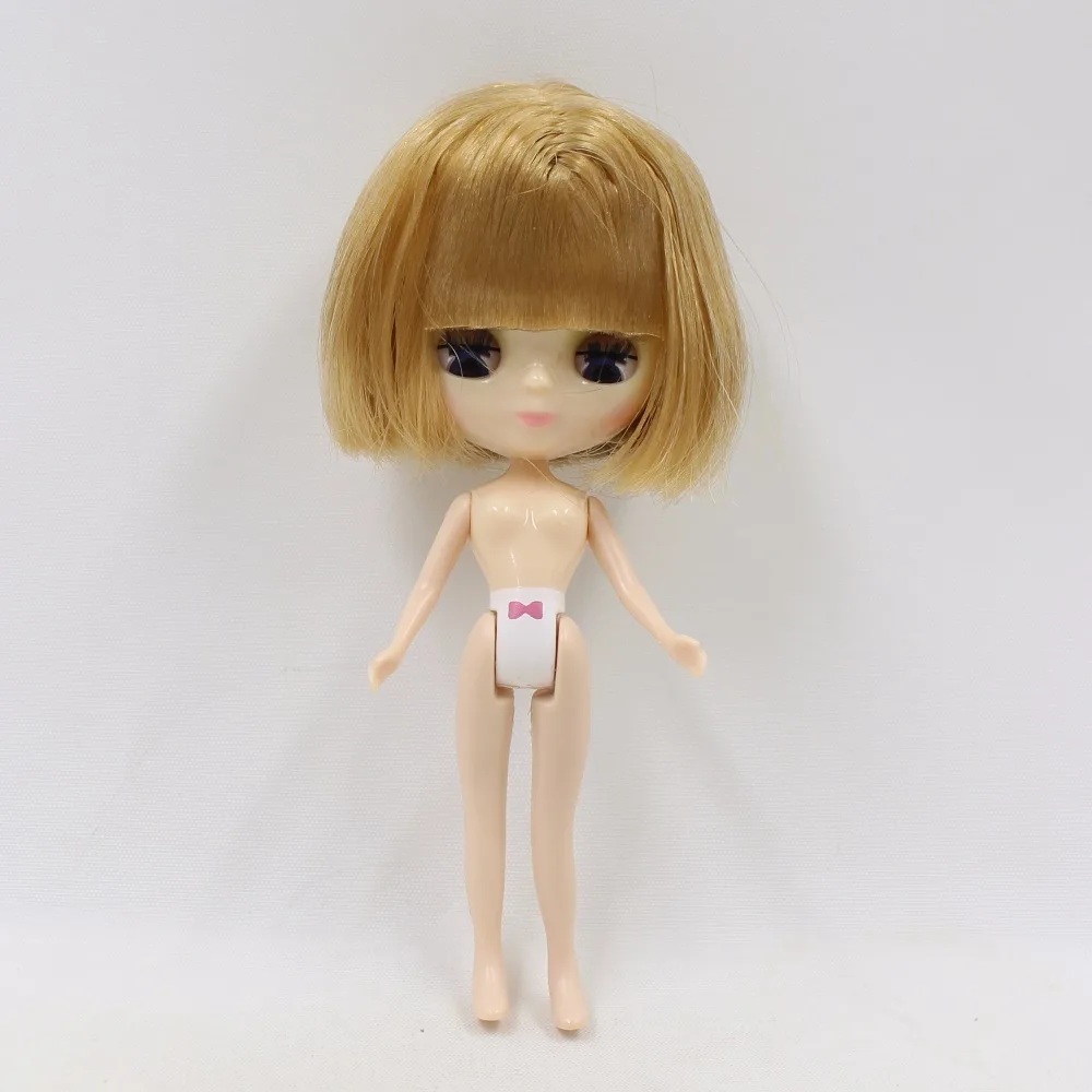 DBS blyth мини кукла 10 см высота мини игрушка короткий боб волосы нормальное тело блестящее лицо девушки подарок аниме (art.: 7a858d9df) - 7a858d9df