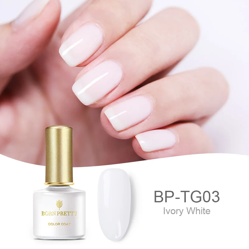 BP-TG03 BORN PRETTY Opal Jelly Гель-лак для ногтей 6 мл полупрозрачный белый розовый лак замочить от маникюра УФ-гель для дизайна ногтей лак - Цвет: BP-TG03
