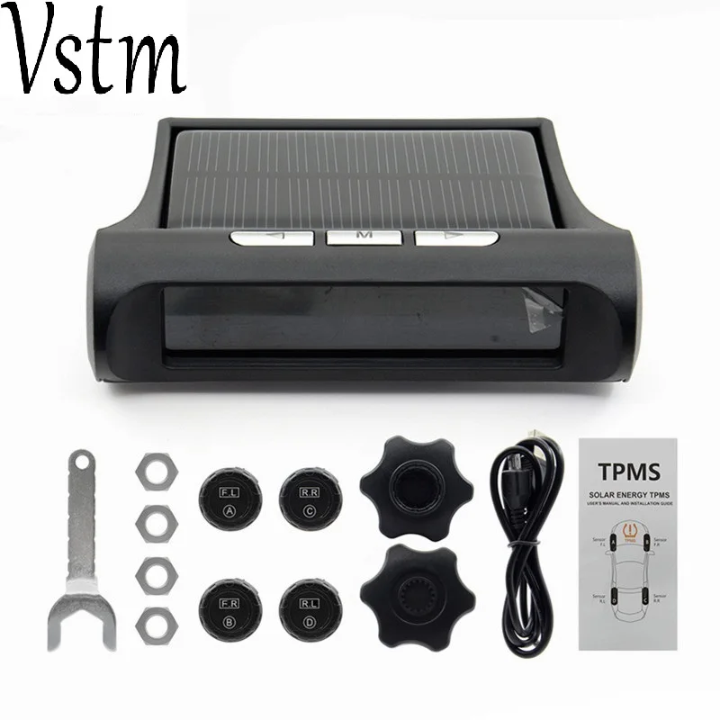 Система контроля давления в шинах TPMS беспроводная система мониторинга 4 мини