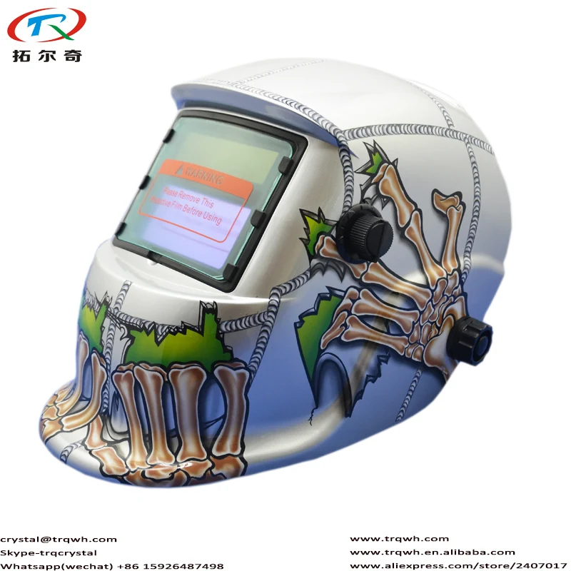 Переводные картинки сварочный шлем высокое качество CR2032 Li аккумулятор замена