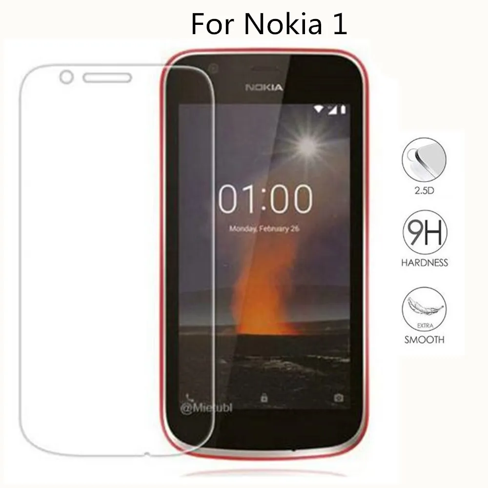 

Защитное стекло 9H для Nokia 1, 2 шт., закаленное стекло для Nokia 1 2018, пленка для защиты экрана для Nokia1, Nokia1, TA-1047, TA-1056, TA-1079