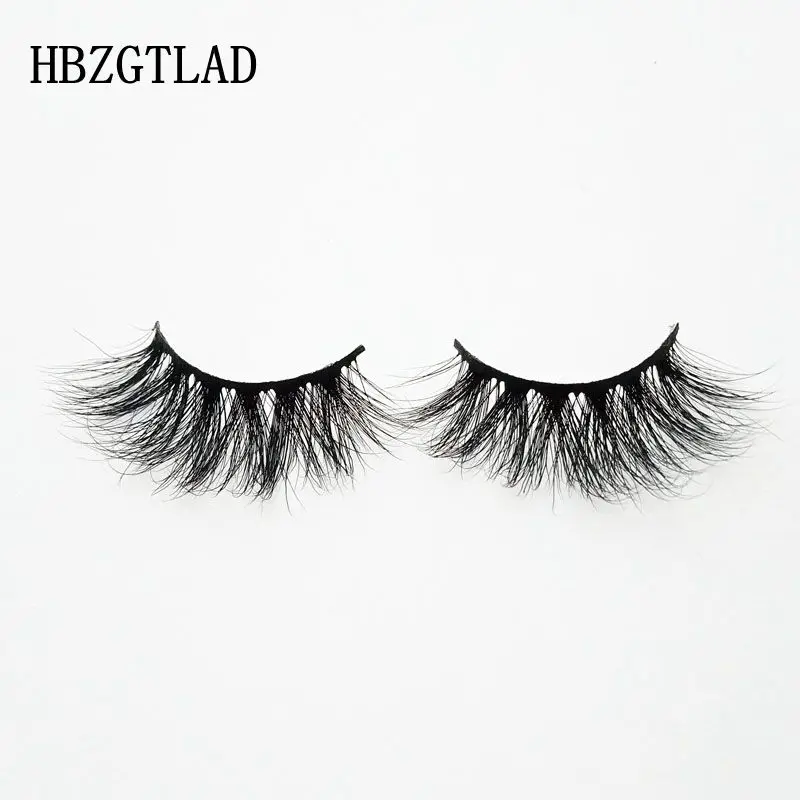 HBZGTLAD, 25 мм, длинные 3D норковые ресницы, удлиненная длина, норковые ресницы, большие драматические норковые ресницы,, ручная работа, искусственные ресницы