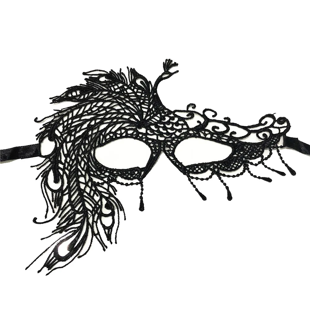 1 шт. черные сексуальные женские маски для маскарада Хэллоуина | Дом и сад - Фото №1