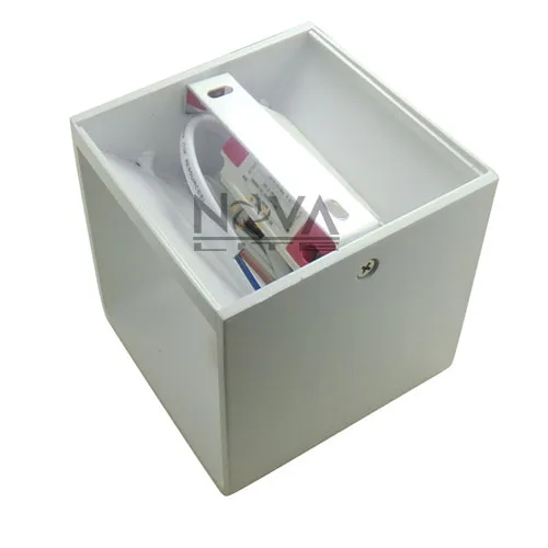 6 шт. AC85V к AC265V 5 Вт кубический комнатный коридор бра настенный светильник LED
