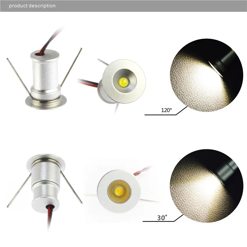 Водонепроницаемые светодиодные мини светильники 9 шт. уличные декоративные 1 Вт