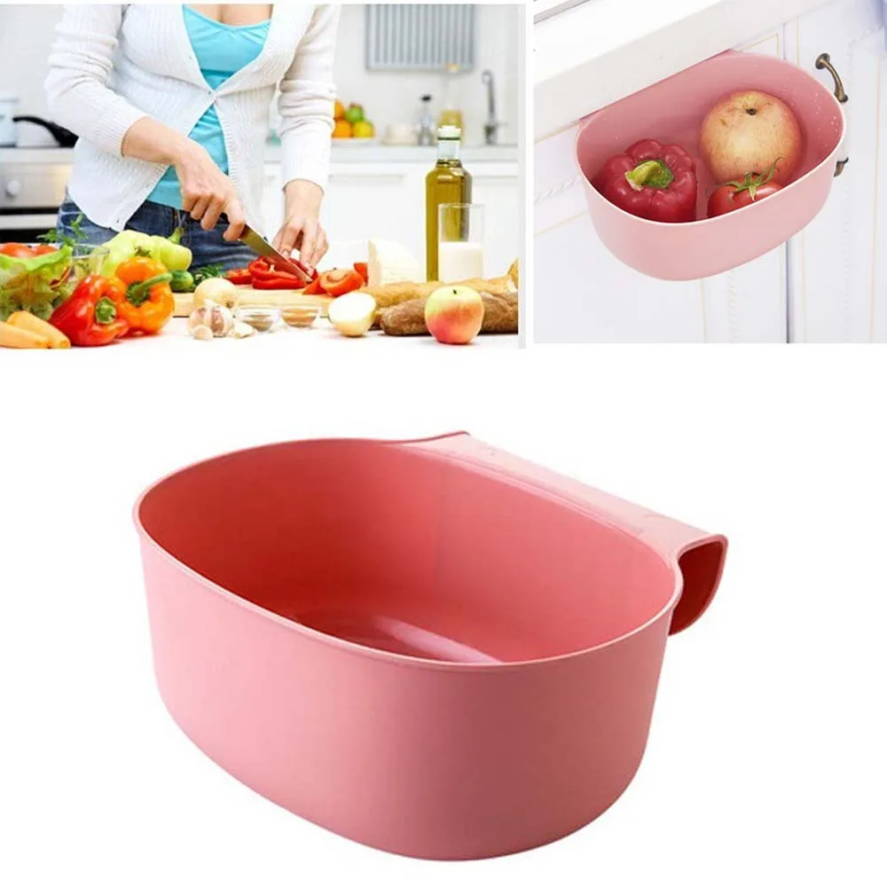 1 шт. пластиковая корзина для кухонного шкафа мусора мусорное ведро ящик