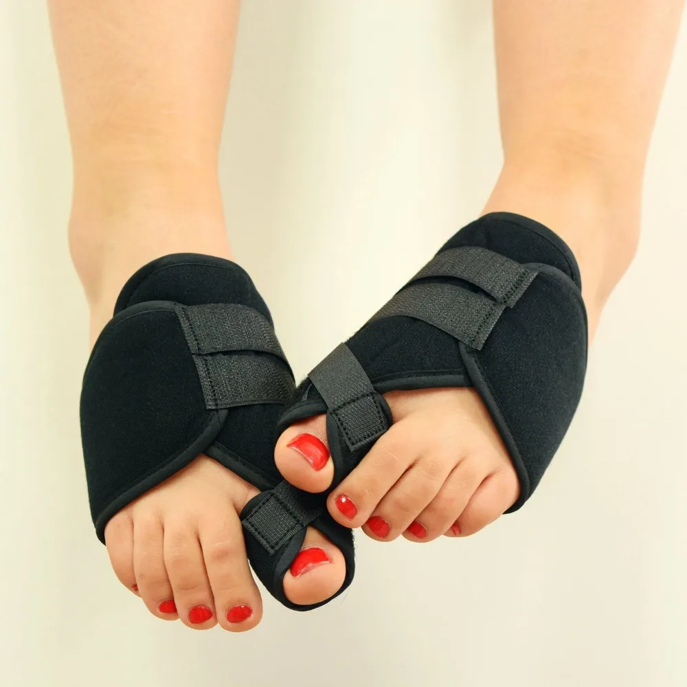 Ортопедический бандаж для большого пальца ноги черный бандажный ортопедический