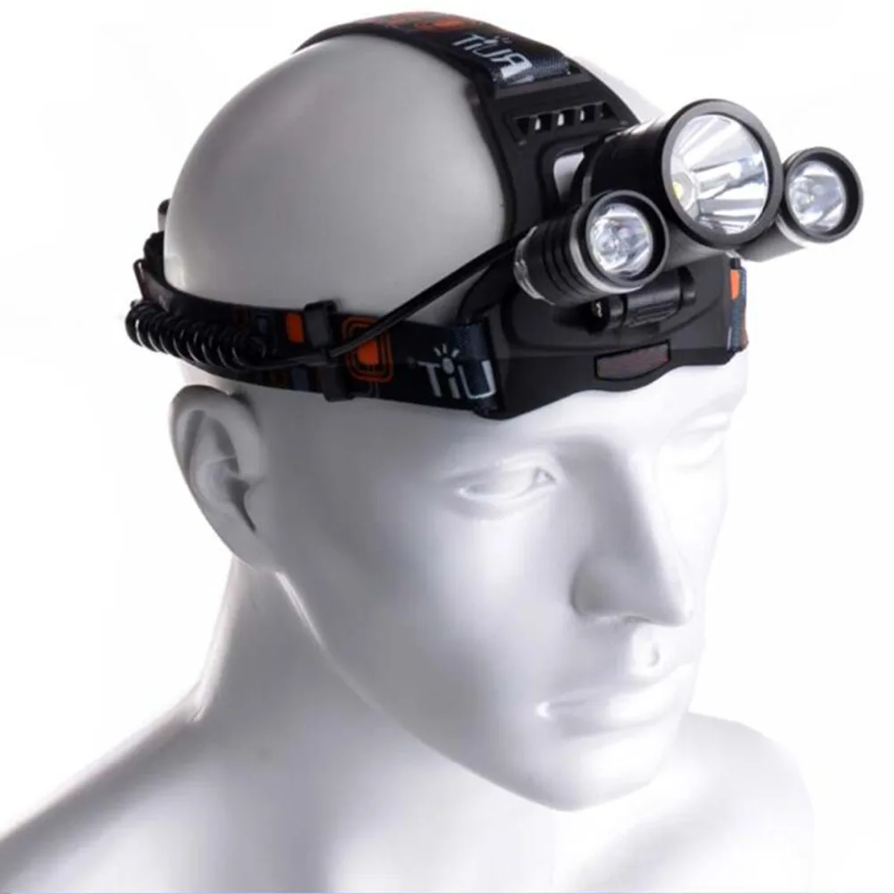1PC головной светильник 3*10 Вт T6 3800LM CREE светодиодный налобный фонарь велосипед