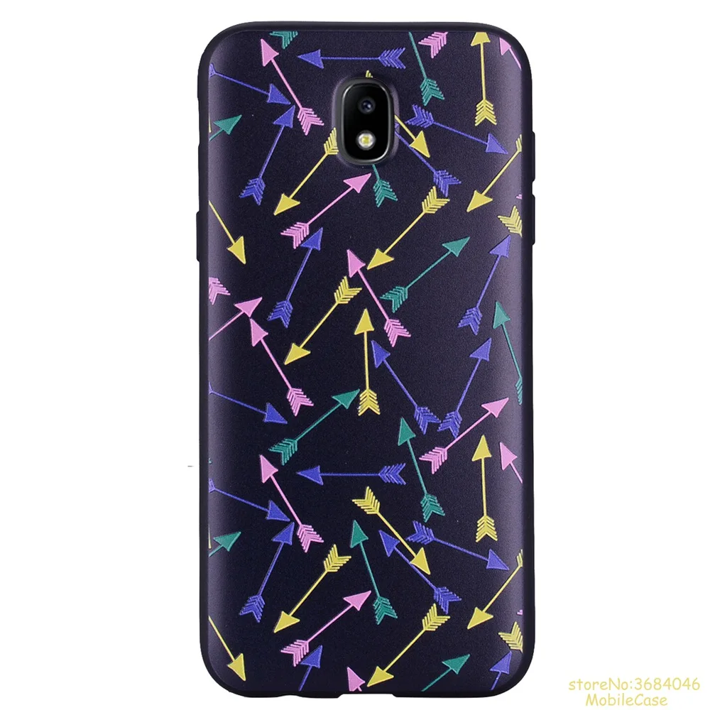 Мягкий ТПУ силиконовый черный чехол для телефона samsung J5 2017 J530F высокое качество