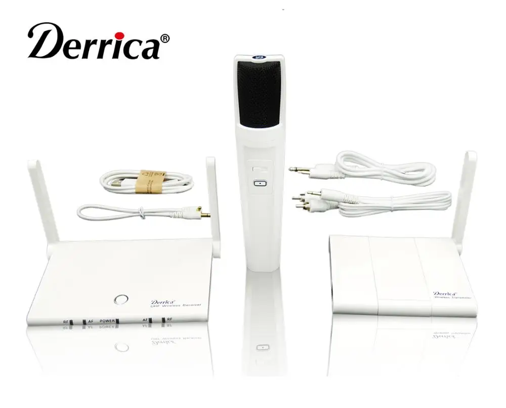 Бесплатная доставка! Derrica OK 100 мобильный телефон караоке микрофон Беспроводная