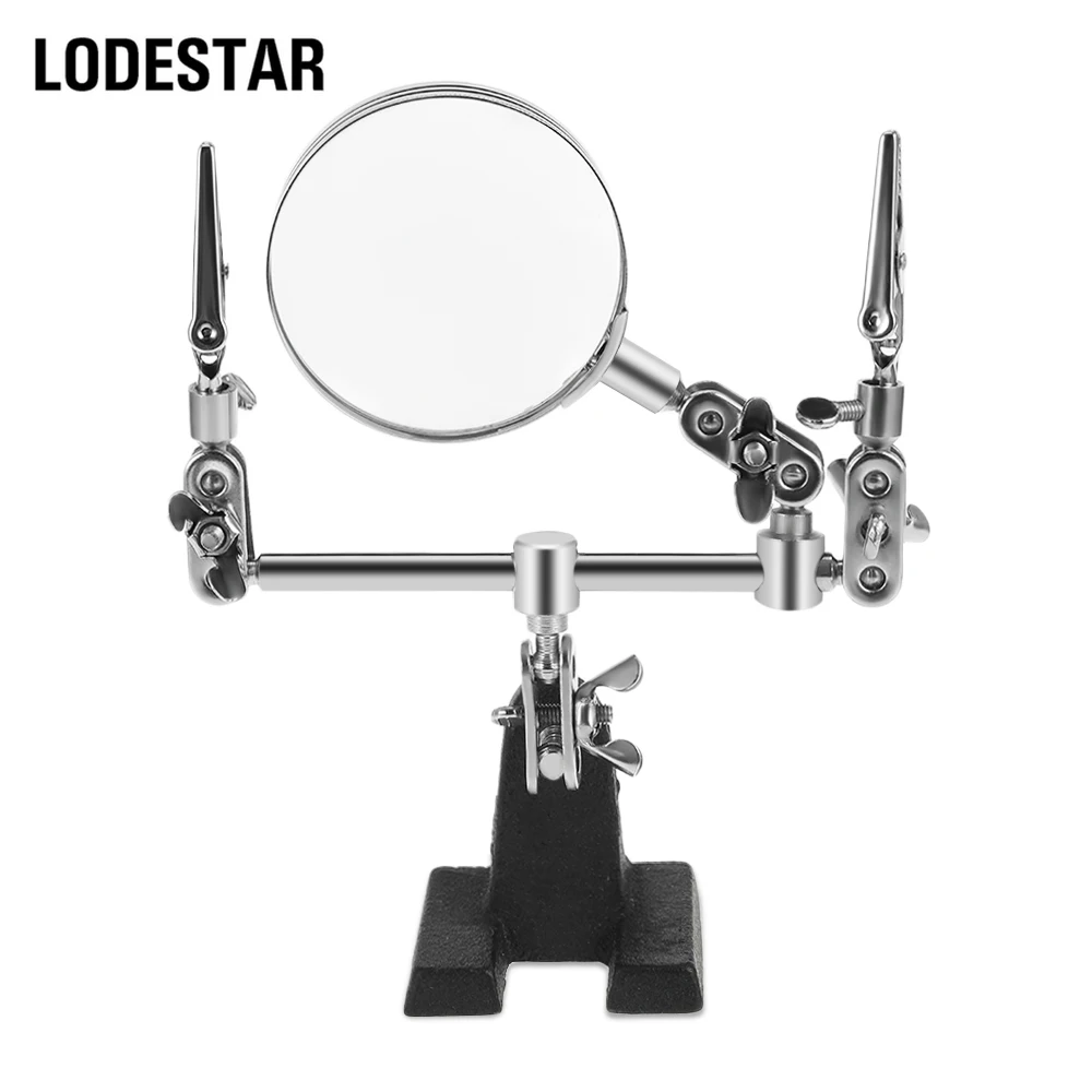 LODESTAR L316218 2X Оптическая лупа профессиональная подставка для паяльника помощь клип