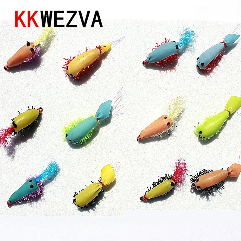 Акция KKWEZVA 12 шт. рыболовные крючки для ловли нахлыстом в стиле бабочки лосося мух