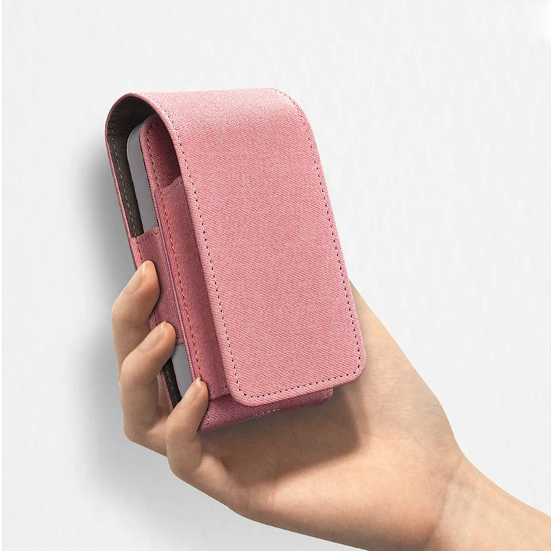 Популярный холщовый чехол для электронной сигареты IQOS, кожаная переносная сумка, защитные аксессуары для переноски, чехол для IQOS 2,4 Plus, чехол s