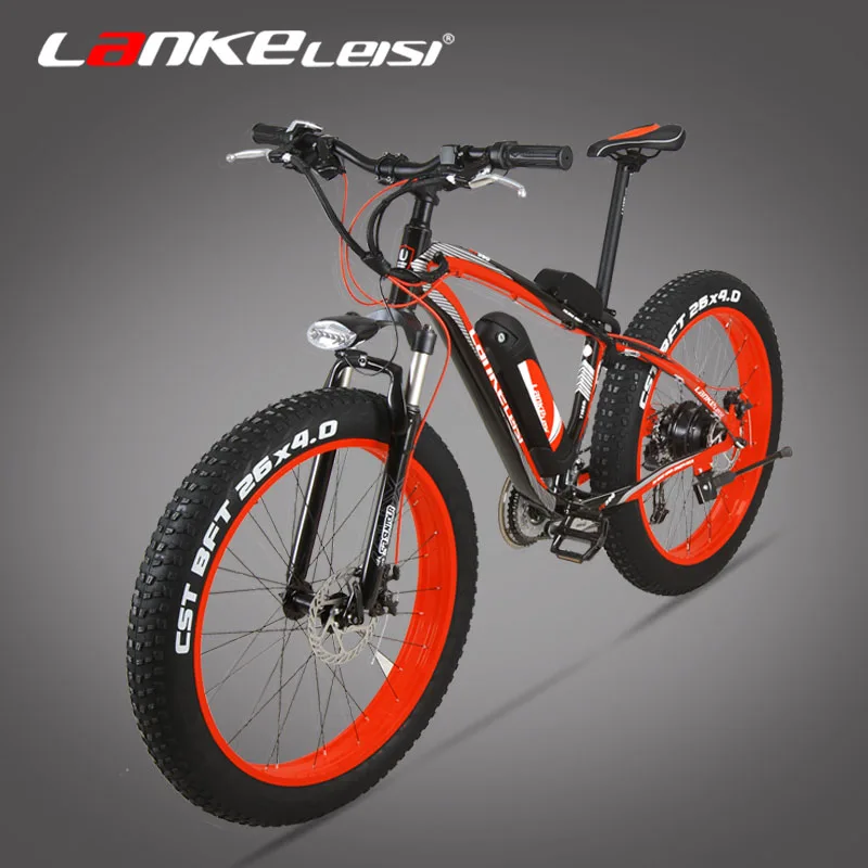 Lankeleisi XT390 MTB горный велосипед электрический жира шины 26*4 0 дюйма двигателя 36 В * 240