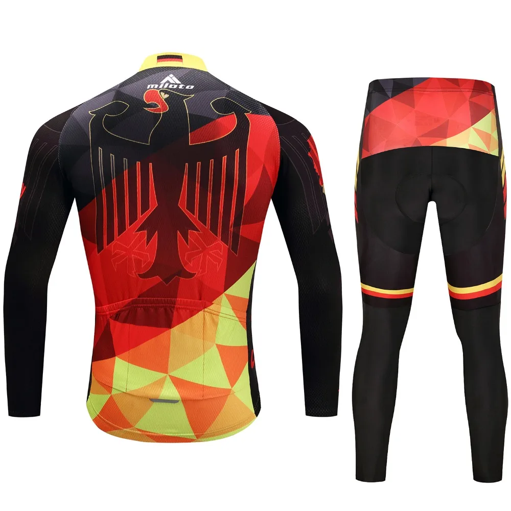 Arty Inverno maillot ciclismo hombre синий зимний термальный флисовый Велоспорт Джерси с длинным