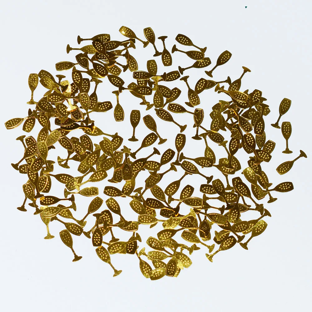 150 г черная винная бутылка Золотая стеклянная чашка Свадебная вечеринка