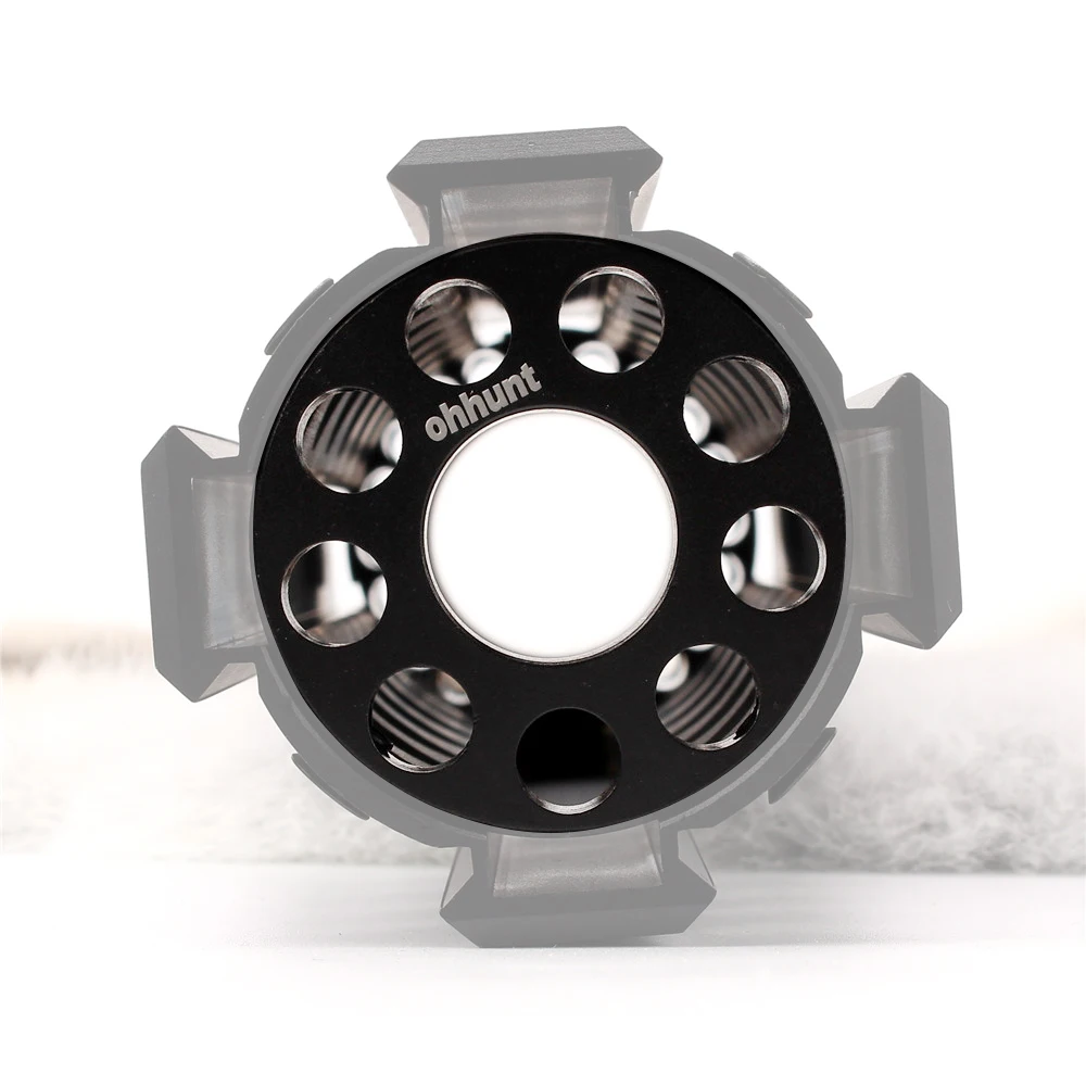 

ohhunt Front End Cap for .223/5.56 Free Float Quad Rail Handguard 0.75 Inch Barrel Tactical Hunting Trail Accessories