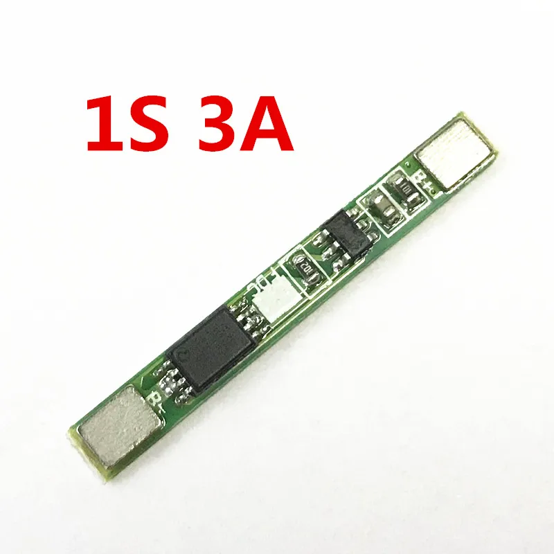 Защитная плата bms для литиевых батарей 1 шт. 1S 2.5A 3A 5A полимера 18650 может быть