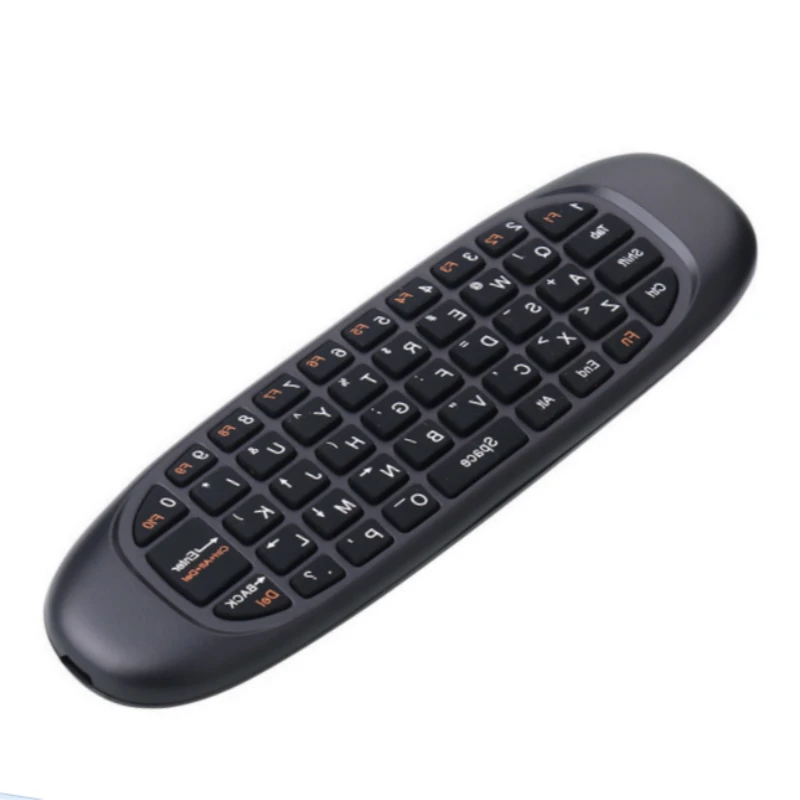 Беспроводная игровая клавиатура C120 Fly Air Mouse перезаряжаемая Клавиатура 2 4 ГГц