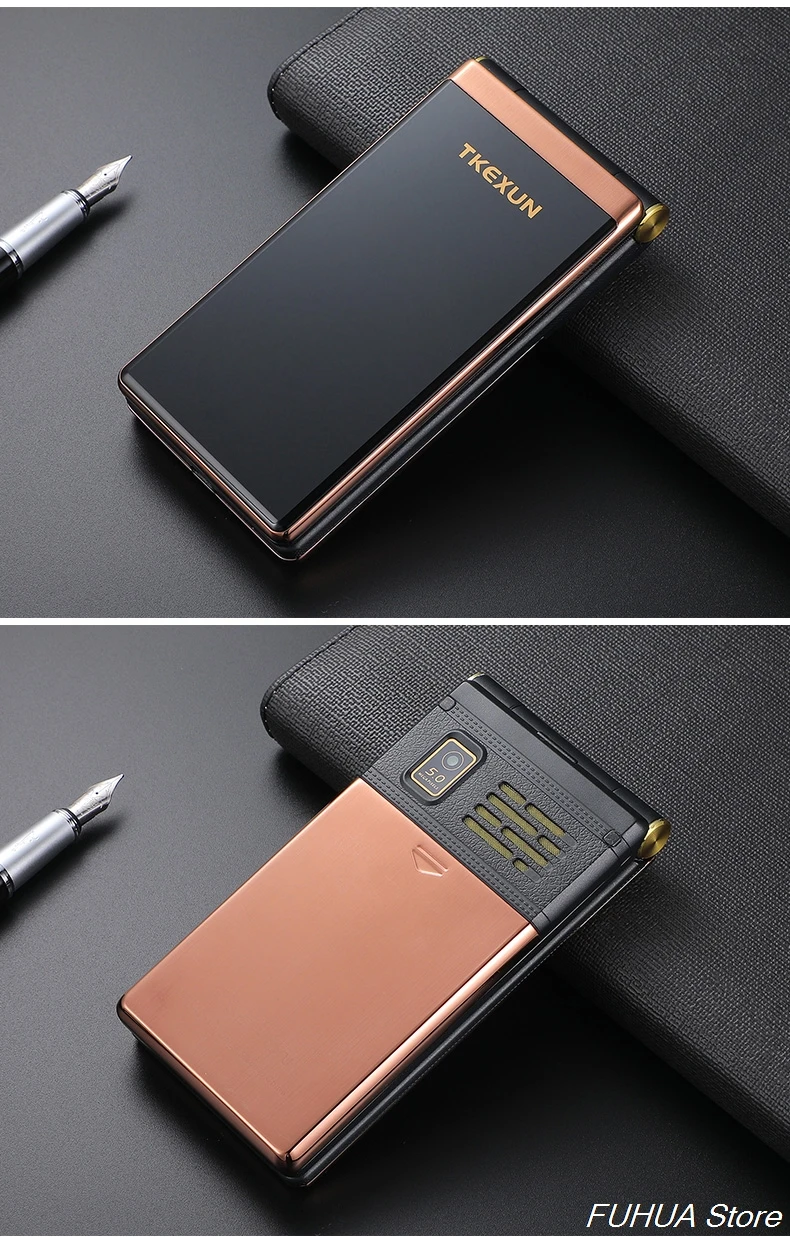 TKEXUN M2 PLUS 3,0 ''большой ключ шрифт сенсорный экран 3g WCDMA флип-телефон мобильный телефон один ключ циферблат старый человек Celulares PK G10 FM