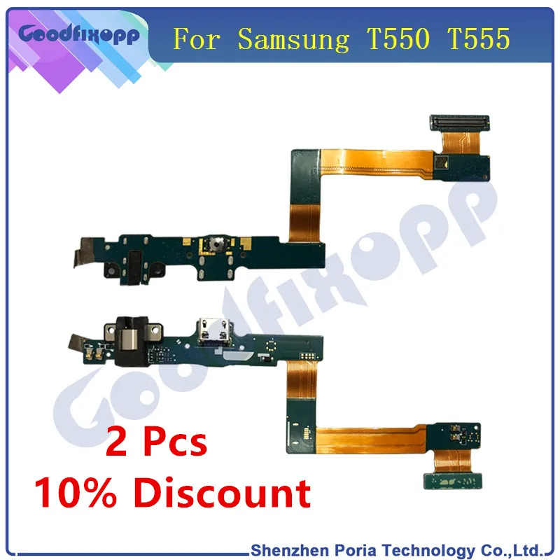 1 Pcs Cable For Samsung Galaxy Tab A 9.7&quot SM-T550 T550 T555 Original Dock Connector Charging Port Flex | Мобильные телефоны и