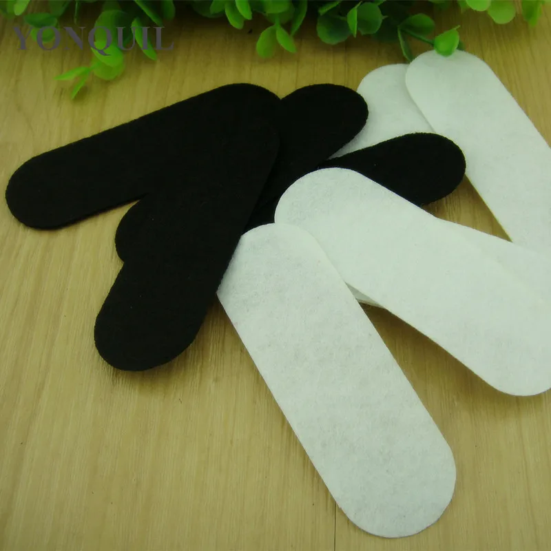 

9*3CM Felt Accessory Patch Circle Felt Pads DIY Flower Accessories Material Black and White Available for Adult 500PCS/LOT
