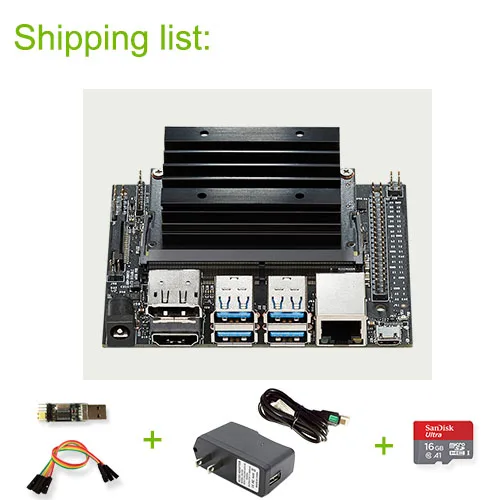 NVIDIA Jetson Nano Developer Kit для articial Intelligence Deep Learning AI Computing, поддержка PyTorch, TensorFlow Jetbot