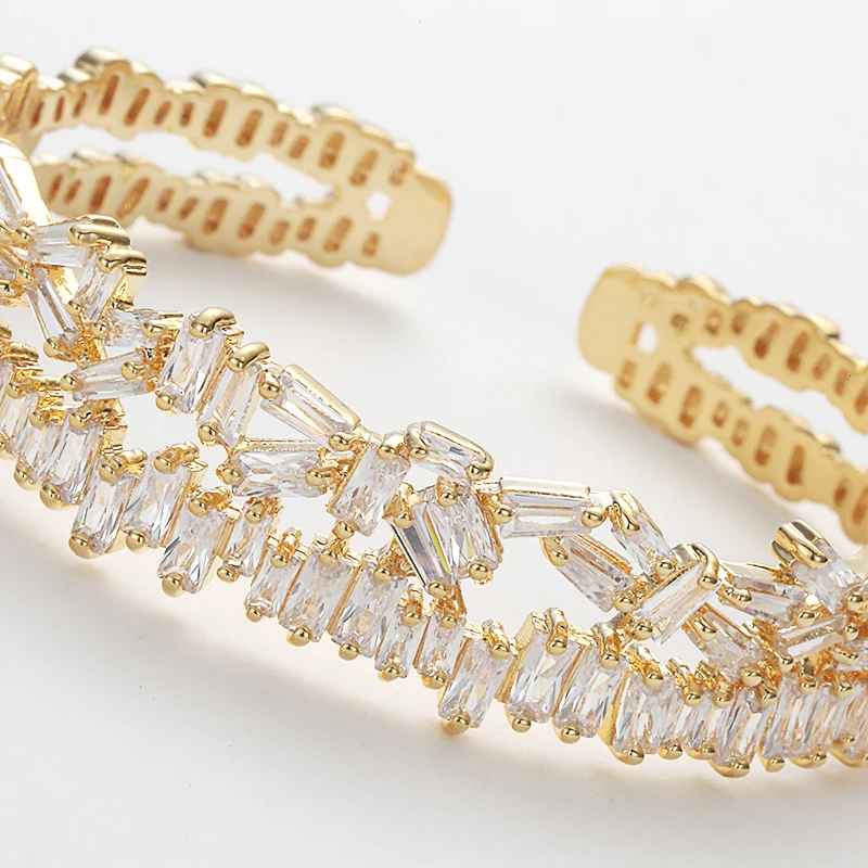 Новинка 2018 роскошный браслет/кольцо набор украшений горячий Блестящий