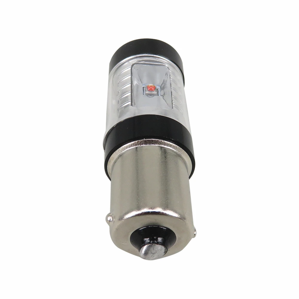 WLJH 2x30 Вт 800lm 6-Cree-XBD чип 1156 BA15S P21W светодиодный S25 объектив Авто поворотник Стоп задний тормозной светильник резервная лампа DRL лампы