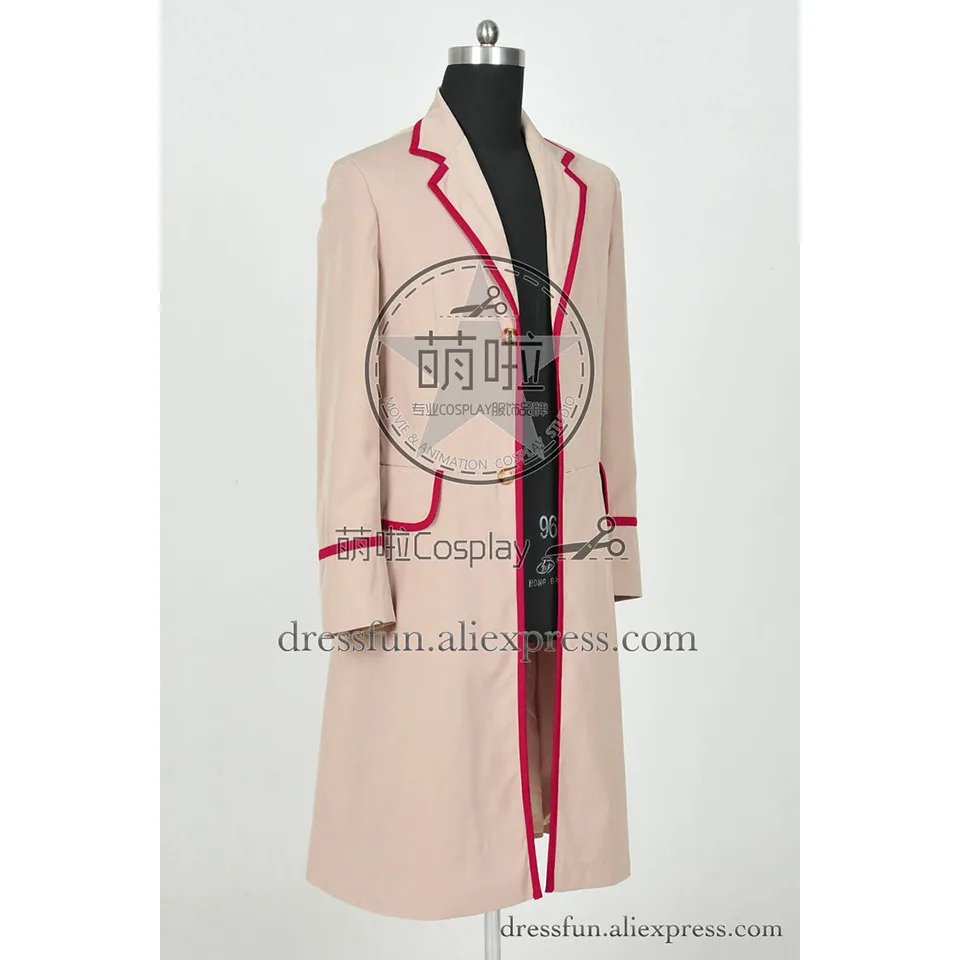 Cosplay The 5th Doctor Fifth Dr. Peter Davison костюм доктора плащ повседневная жизнь Хэллоуин