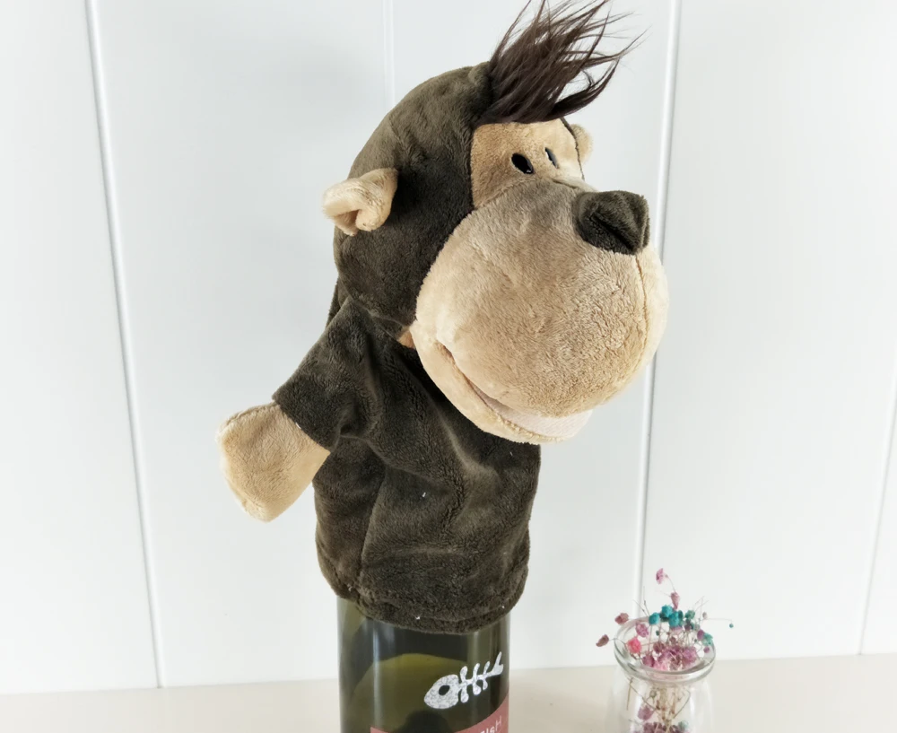 BOLAFYNIA детские игрушки-марионетки обезьянки с большим ртом плюшевые игрушки для