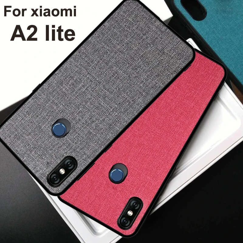 Чехол для xiaomi mi A2 lite чехол miA2 TPU бампер тканевый A2lite мягкий силиконовый Хлопковый |