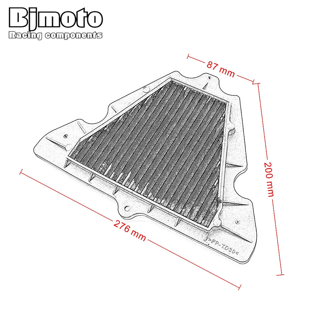 BJMOTO мотоцикл Z 1000 очиститель воздуха фильтр Заменяет воздушный Впускной системы