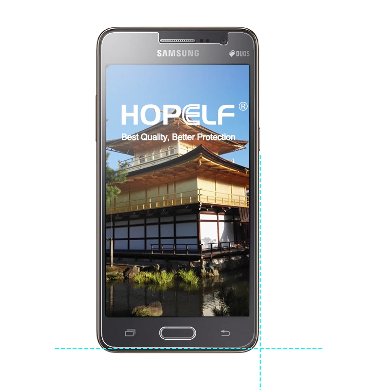 2 шт HOPELF закаленное стекло для samsung Galaxy Grand Prime стекло G530 Защита экрана для samsung Grand Prime закаленное стекло