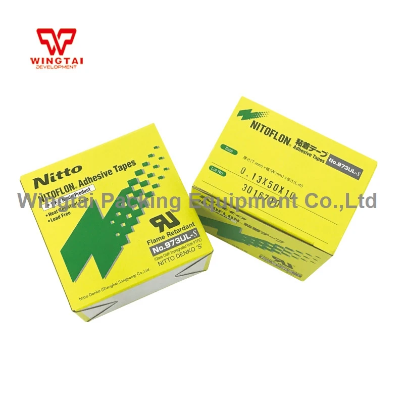 

Japan Nitto Electrical Tape 973ul-s T0.13mm*W50mm*L10m Nitoflon Adhesive Tape