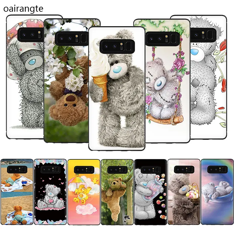 Tatty Teddy Bear Мягкий чехол для телефона Samsung Galaxy A3 A5 A6 7 8 9 2018 A10S 20S 30S 40S 50S 60 70 J6|Бамперы| |