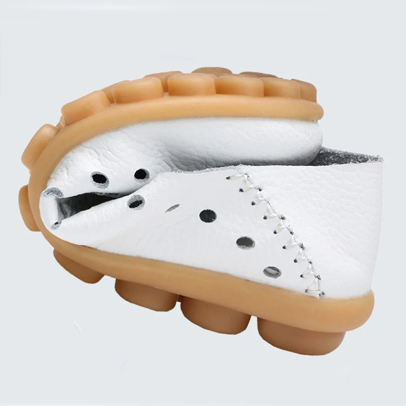 Женские лоферы из натуральной кожи Новая модная женская обувь на плоской подошве