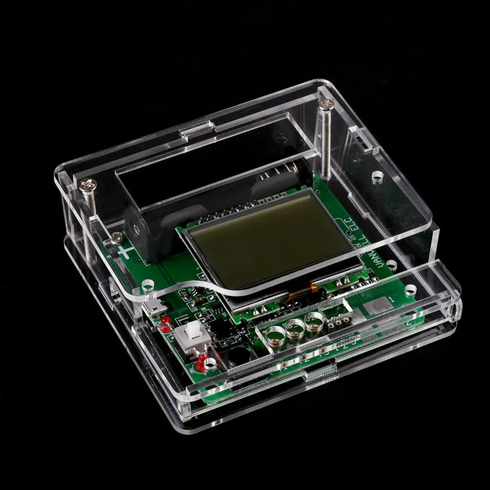 DIY акриловый прозрачный чехол для ESR Meter MG328 транзистор цифровой тестер