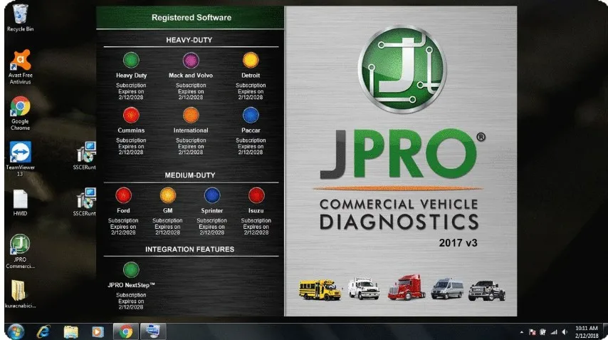 Noregon JPRO Коммерческая Диагностика флота 2017v3 + генератор ключей активатор