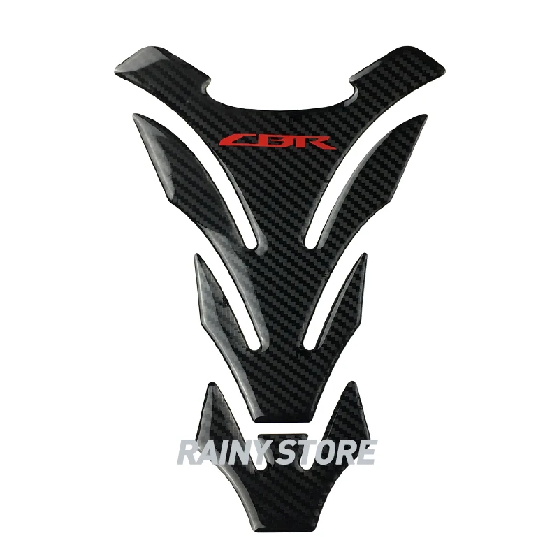 3D углеродный вид защитная накладка на бак мотоцикла Наклейка Наклейки чехол для