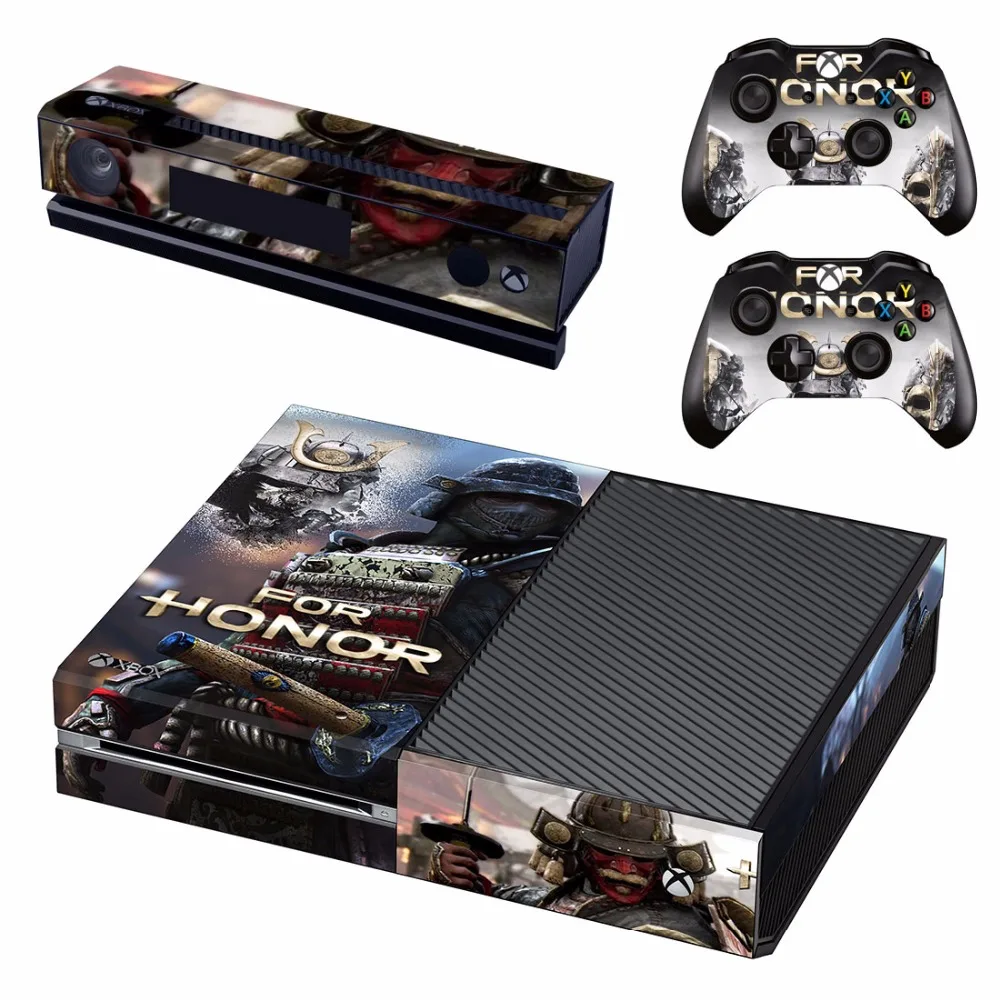 Игра для Honor переводная картинка наклейка Xbox One консоль и 2 контроллера кожи