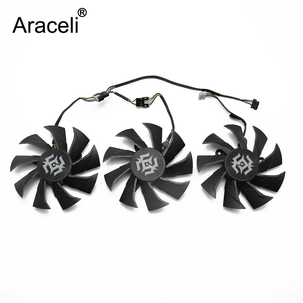 Кулер GA92S2H RTX2070 RTX2080 Ti GPU альтернативный вентилятор видеокарты для ZOTAC RTX 2080Ti/2080 2070