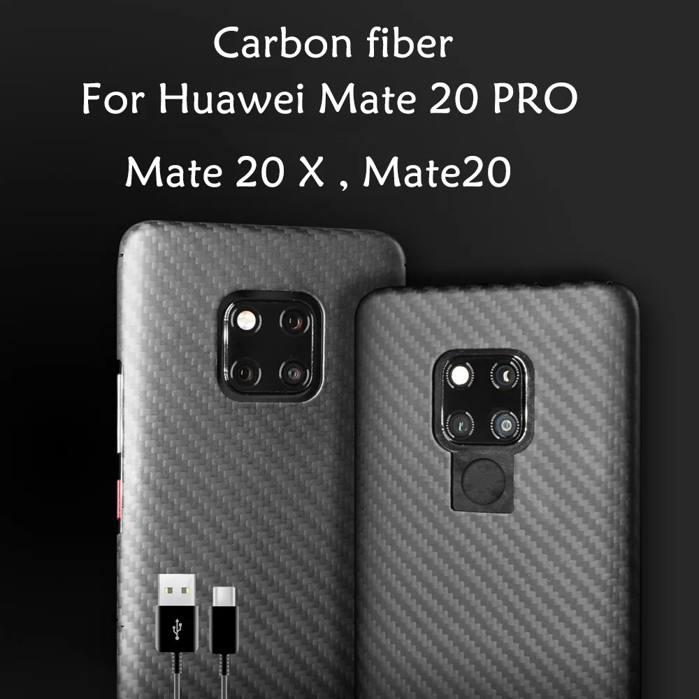 Чехол из углеродного волокна для huawei mate 20 PRO mate 30 PRO mate 20 X mate 20 ультратонкий деловой ручной работы