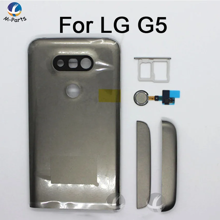 

Original Back Metal Cover Housing For LG G5 F700 H850 H860N LS992 H830 Rear Battery Door Lid Shell + Sensor Flex + SIM Card Slot
