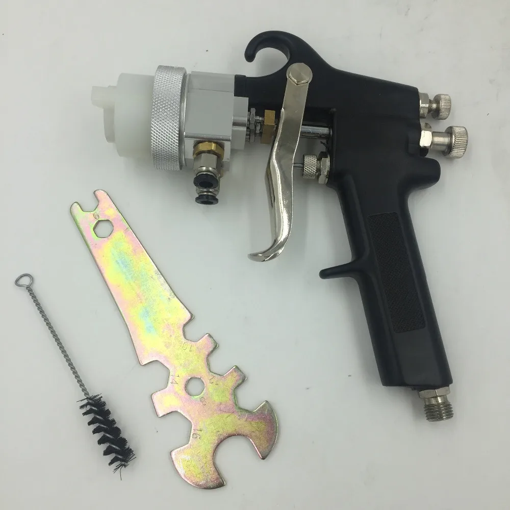 

SAT1182 Mirror Chrome Paint Adjustable AirBrush High Pressure Regulator Spray Gun Spray Foam Gun Air Tools Of Paint Gun Machine