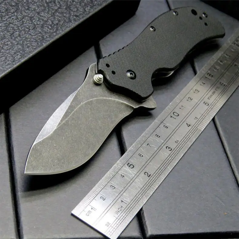 ZT0350 камень стиральная S30V лезвие G10 Ручка Кемпинг Открытый тактический карманный