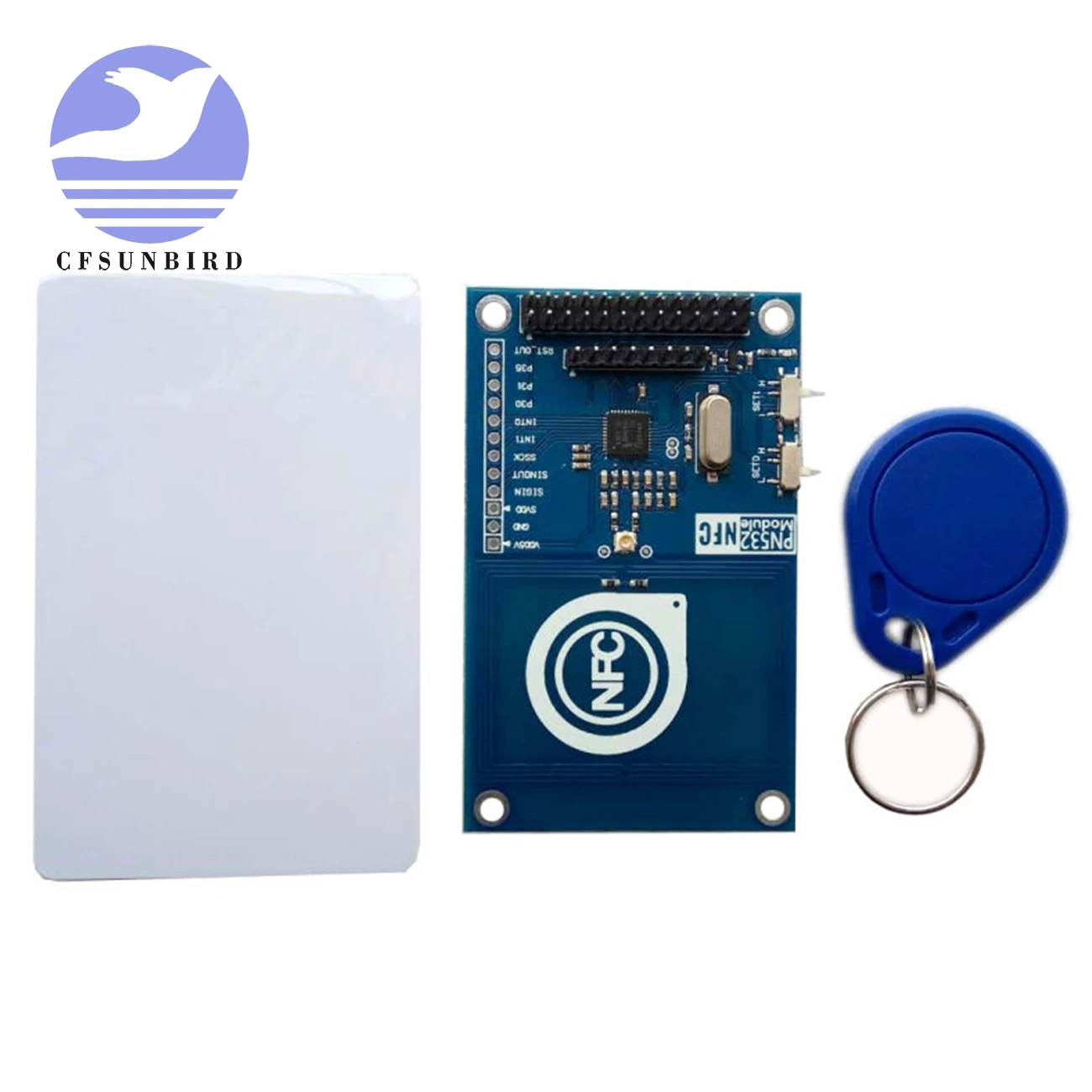 Модуль считывания карт PN532 NFC RFID IC 13 56 МГц Raspberry PI|Интегральные схемы| |