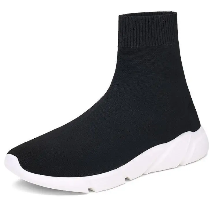 Дышащая сетка женская спортивная обувь для мужчин унисекс женские высокие носки