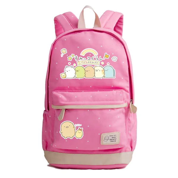 5 Kawaii sumikkourashi холщовые школьные сумки милые женские розовые рюкзаки Mochila Feminina девочки походный рюкзак для ноутбука рюкзак - Цвет: 5