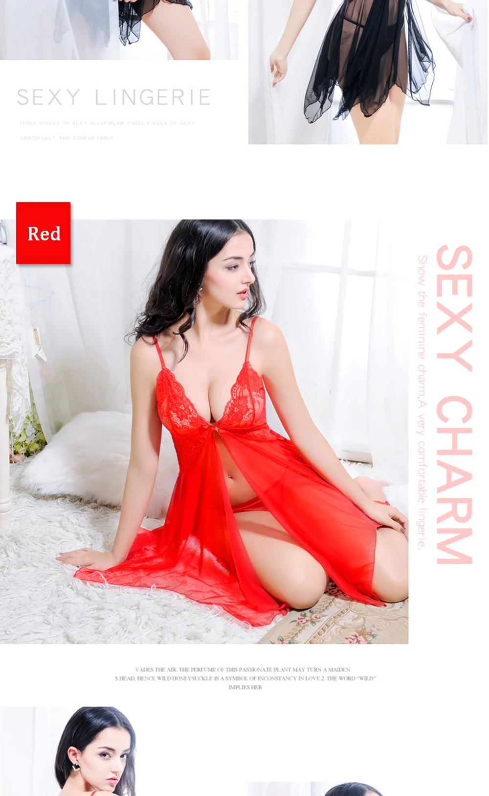 LKlady кружевное сексуальное дамское белье сексуальные пижамы костюм из двух частей Дамская униформа искушение ремень ночная рубашка перспективное нижнее белье